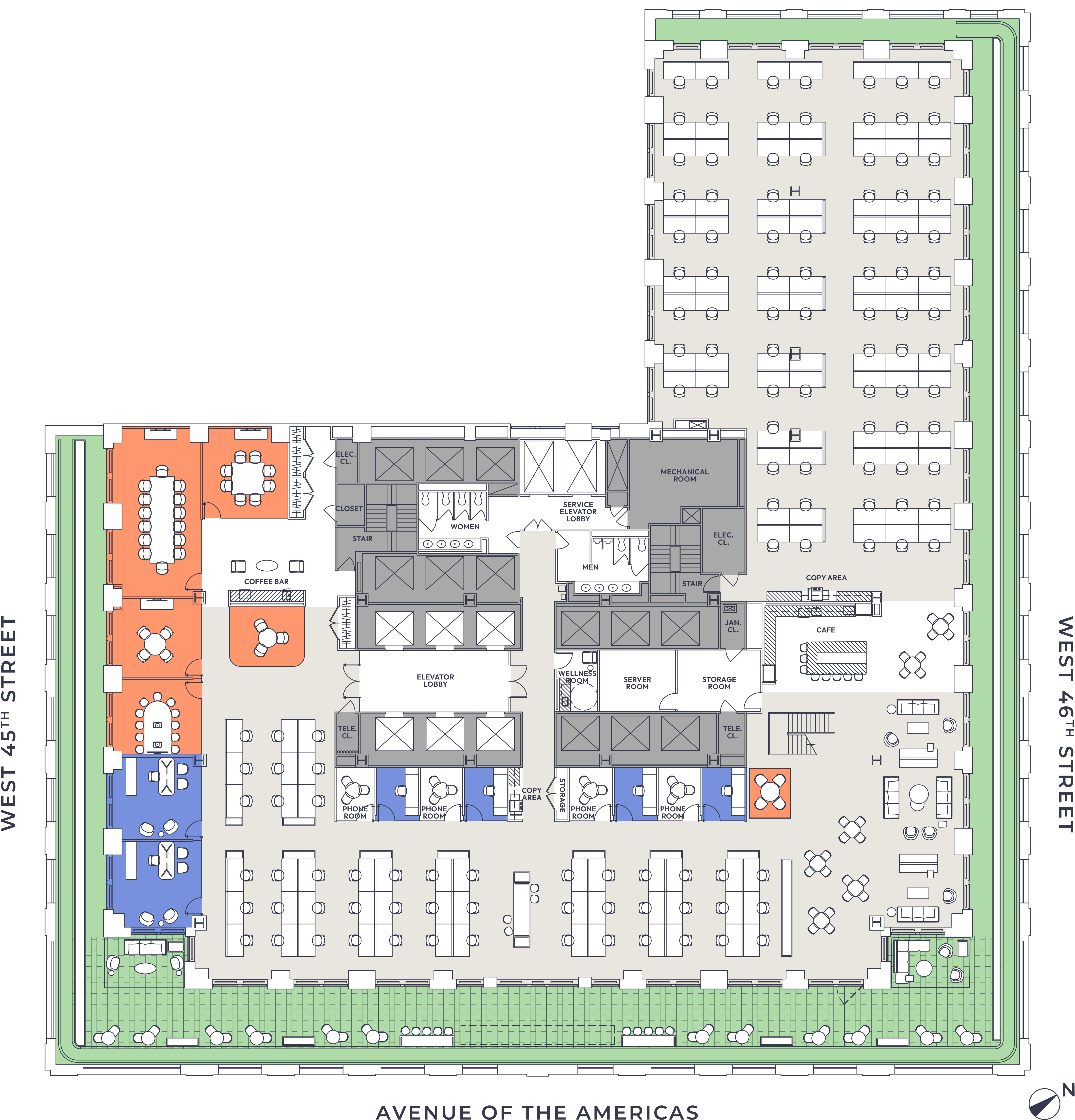 High Density  Floorplan